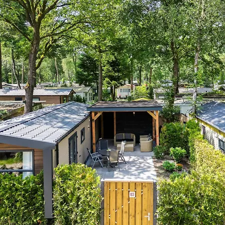 Veluwe Hoenderloo Luxury Chalet With Private Sauna And Hot Tub - Swimming Pool Tennis Court Supermarket Bowling Alley Theatre And Entertainment For Children Exterior photo