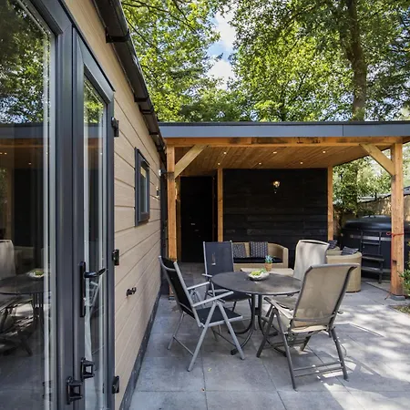 Veluwe Hoenderloo Luxury Chalet With Private Sauna And Hot Tub - Swimming Pool Tennis Court Supermarket Bowling Alley Theatre And Entertainment For Children Exterior photo